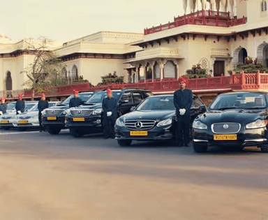 Luxury chauffeur fleet in Rajasthan