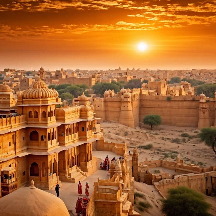 10 Days Golden Triangle with Jodhpur & Jaisalmer