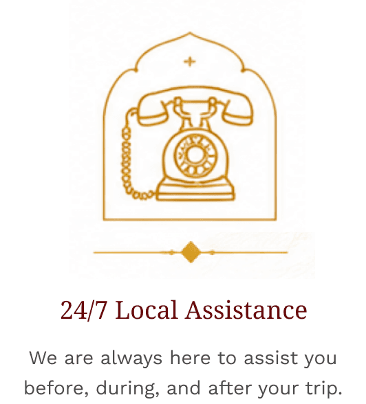 24/7 Local Assistance — support before, during, and after your trip.