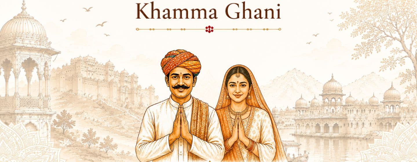 Khamma Ghani — a warm royal welcome from Rajasthan