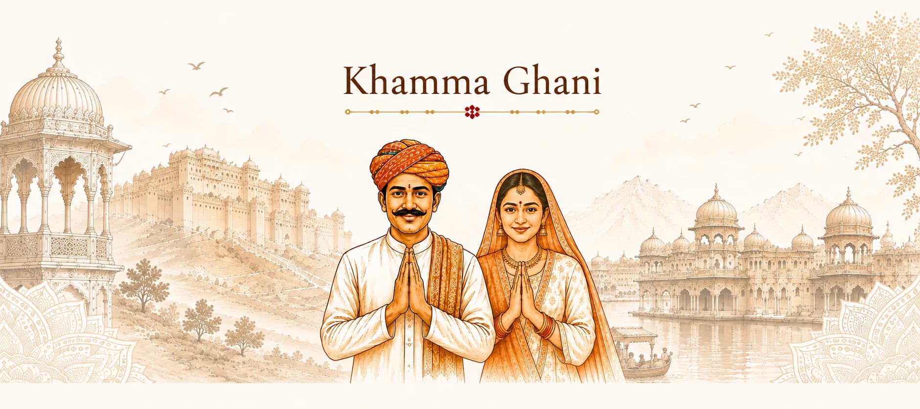 Khamma Ghani — a warm royal welcome from Rajasthan